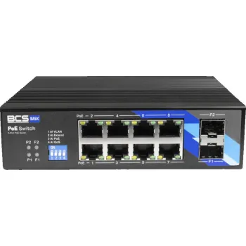 Switch PoE BCS BASIC BCS-B-ISP08G-2SFP