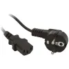 KABEL ZASILAJĄCY CEE 7/7 IEC 320 C13 1.8M WTYCZKA KĄTOWA Lanberg