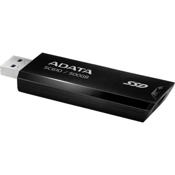 Dysk zewnętrzny SSD Adata SC610 500GB USB3.2A czarny