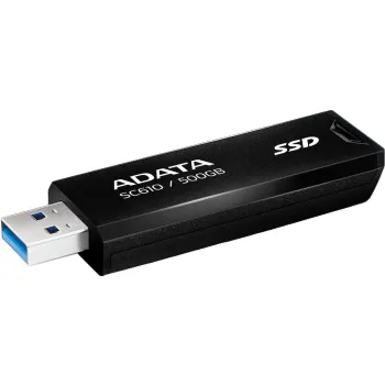 Dysk zewnętrzny SSD Adata SC610 500GB USB3.2A czarny