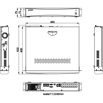 REJESTRATOR IP HIKVISION DS-7732NXI-K4/16P/Alarm16+9