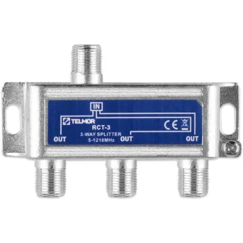 Rozgałęźnik TELMOR RCT-3B Splitter 3X 1.2G