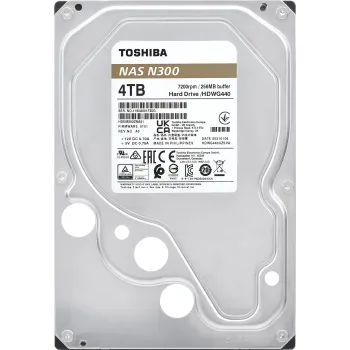 Dysk HDD Toshiba N300 HDWG440EZSTA 4TB