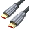 Unitek przewód LUX HDMI 2.0 oplot 1M