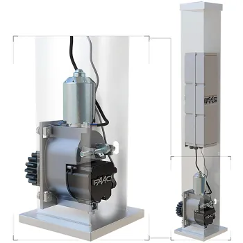Napęd/siłownik FAAC C4000I do bramy przesuwnej w słupku (109001)