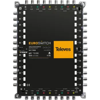 EuroSwitch Televes 9x9x24 ref. 719604
