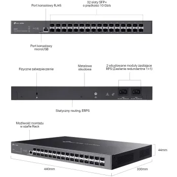 SWITCH TP-LINK TL-SX3032F