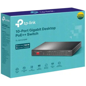 SWITCH TP-LINK TL-SG1210PP