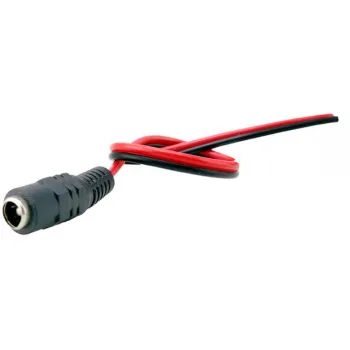 Gniazdo zasilające na kabelku KG01DC-20 1szt.