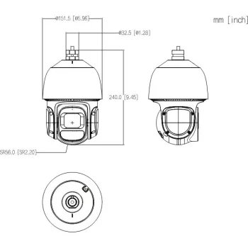 Kamera IP Dahua SD3D216NB-GNY