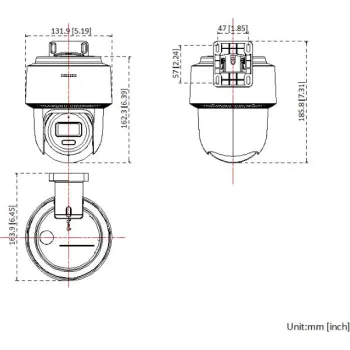 Kamera IP Hilook by Hikvision 6MP PTZ-N6-P