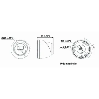KAMERA IP HIKVISION DS-2CD1383G2-LIUF 2.8mm PL