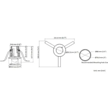 KAMERA IP HIKVISION DS-2CD2E43G2-U (2.8mm) PL