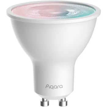 Aqara LED Bulb T2 RGB CCT GU10 | Żarówka LED | Thread, Zigbee, Bluetooth, 450lm, 4.9W