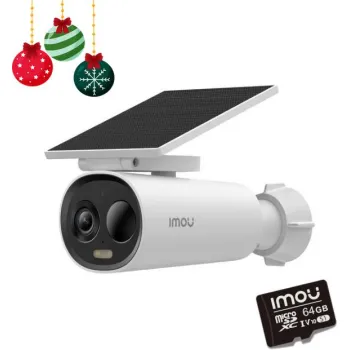 Kamera IP Imou Cell 3C AIO 5MP bateryjna z kartą pamięci 64GB