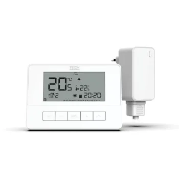 Bezprzewodowy regulator pokojowy biały T-4.2 Tech sterowniki