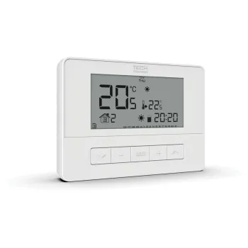 Bezprzewodowy regulator pokojowy biały T-4.2 Tech sterowniki