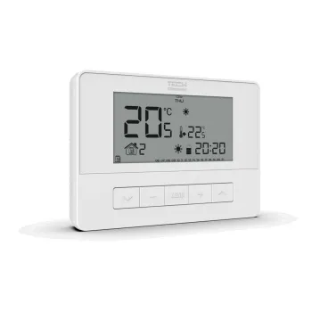 Przewodowy regulator pokojowy biały T-4.1 Tech sterowniki