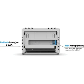 Przewodowy regulator pokojowy biały T-4.1 Tech sterowniki