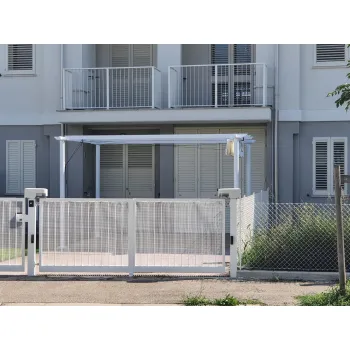 Zestaw FAAC S2500I do 5m bram dwuskrzydłowych (pod malowanie)