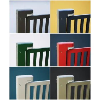 Zestaw FAAC S2500I do 5m bram dwuskrzydłowych (pod malowanie)