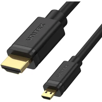 Unitek Kabel micro HDMI - HDMI 2.0 4K 60Hz 2 m