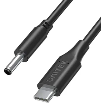 Unitek Kabel zasilający do laptopa Dell 65W USB-C - DC4,5