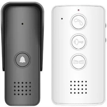 Domofon EURA ADP-09A3 biały, głośnomówiący