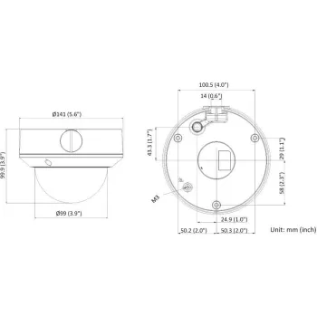 Kamera IP Hikvision DS-2CD1743G2-IZ 2.8-12mm PL