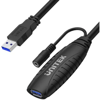 Unitek Wzmacniacz sygnału, przedłużacz USB 3.1 15m Y-3003C