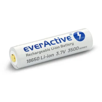 Akumulator 18650 Li-Ion 3,7V everActive 3500mAh (1 szt.) micro-USB z zabezpieczeniem