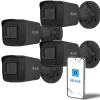Kamera IP Hilook by Hikvision tuba 4MP IPCAM-B4-P Black Opakowanie zbiorcze 4szt.