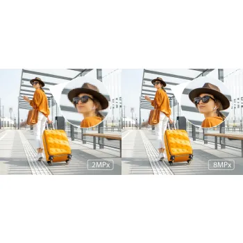 Kamera 4w1 Hilook by Hikvision kopułka 8MP TVI-T8M-20DL 2.8mm