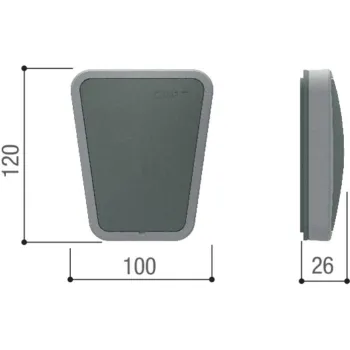 Lampa CAME KLT1FDSW LED RGW 24V (806LA-0060)