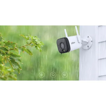 Zestaw monitoringu IP Dahua 8 Kamer WI-FI 3MPx smart podwójne oświetlenie LED IR do 30m