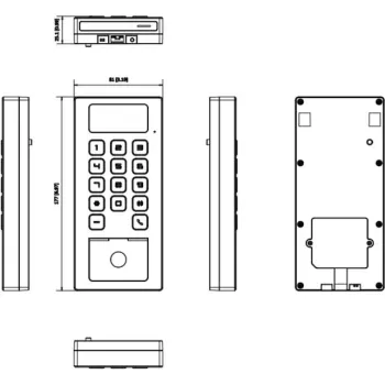 Hikvision DS-K1T502DBWX-QR