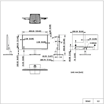 MONITOR HIKVISION DS-D5022F2-1V2S