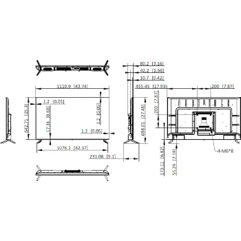 Monitor Hikvision DS-D5050U3-1V0S