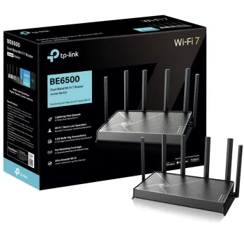 ROUTER TP-LINK Archer BE400 Wi-Fi 7, BE6500