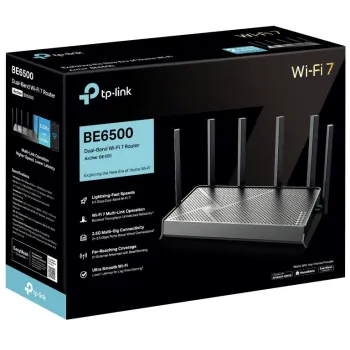 ROUTER TP-LINK Archer BE400 Wi-Fi 7, BE6500