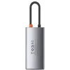 Hub USB Baseus Metal Gleam 4w1