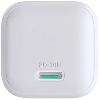 Ładowarka sieciowa Joyroom JR-TCG15 Mini 30W GaN USB-C biała