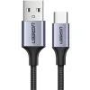 Kabel Ugreen US288 USB-A / USB-C QC 3.0 3A 2m - szary