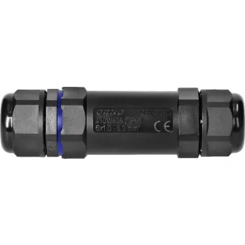 Konektor Mufa kablowa prosta M25 IP68, 5x6mm², 450V/30A OR-AE-13604