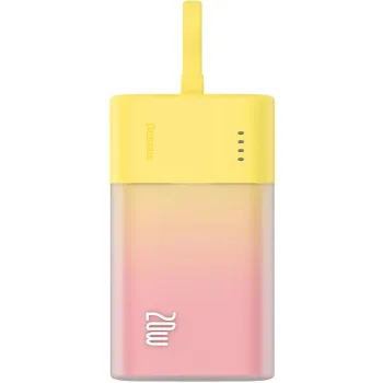 Powerbank Baseus Popsicle 5200mAh 20W z wbudowanym kablem Lightning