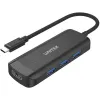 Unitek Aktywny hub USB-C 3*USB-A 3.1, HDMI 4K@30Hz