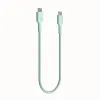KABEL USB-C / USB-C Greencell PowerStream 30cm PD 100W zielony w oplocie