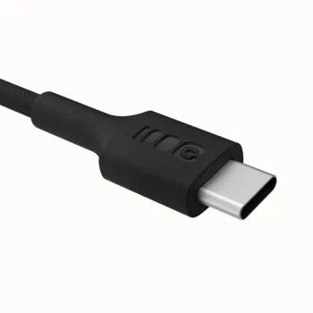 KABEL USB-C / USB-C Greencell PowerStream 120cm PD 100W czarny w oplocie