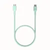 KABEL USB-C / USB-C Greencell PowerStream 120cm PD 100W zielony w oplocie