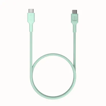 KABEL USB-C / USB-C Greencell PowerStream 120cm PD 100W zielony w oplocie